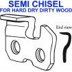 25ft Roll 3/8 063 Semi Chisel Skip Tooth Ripping Chainsaw Chain +Breaker Spinner