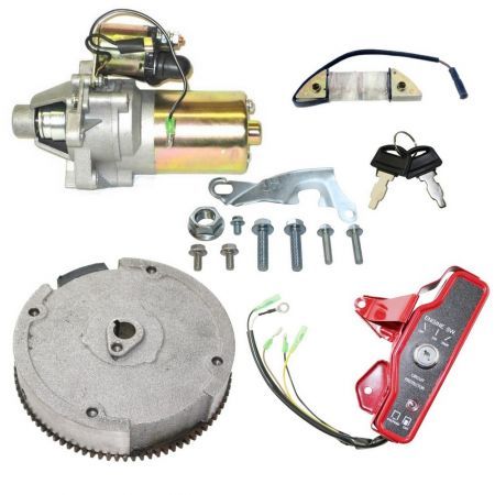 Electric Start Conversion Kit For Honda GX160 GX200 Starter Motor ...