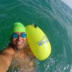 Swim Bubble for Open Water Swimmers and Triathletes (Fluo Green)