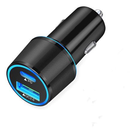 Fast USB C Car Charger, 18W PD Rapid Charging Adapter Compatible for Phone