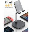 Cell Phone Stand, Angle Height Adjustable Phone Stand For Desk