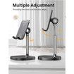 Cell Phone Stand, Angle Height Adjustable Phone Stand For Desk