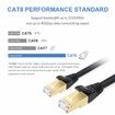 Cat8 3M Ethernet Cable, Outdoor&Indoor, 6FT Heavy Duty High Speed 26AWG, 2000Mhz with Gold Plated RJ45 Connector