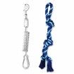 Spring Pole Dog Rope Toy Pet Dog Heavy Duty Pull Tether Tug of War, Hanging Bungee Toy for Outdoor Exercise, for Medium Large Dog Muscle Builder