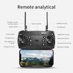 Foldable RC Drone 4 Channels Wifi Altitude Hold Gesture FPV 4K Dual Cameras Drone