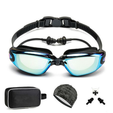Anti-Fog Adults Swimming Goggles UV Protection Swim Glasses for Women Men