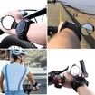 360-degree rotating mountain bike convex mirror, road bike bicycle wrist strap rearview mirror, adjustable bicycle wide-angle rearview safety mirror