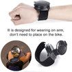 360-degree rotating mountain bike convex mirror, road bike bicycle wrist strap rearview mirror, adjustable bicycle wide-angle rearview safety mirror