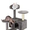 Cat Scratching Post Climbing Tree Tower Scratcher Pole Soft Perch Play House Exercise Gym 130cm Medium Tall