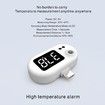 Mobile Phone Thermometer LED Digital Display No Contact, Fast Measurement Suitable for TYPE C