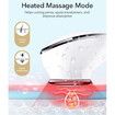 2021 Cleanse & Heated Massager Sonic Vibrations Facial Cleansing Brush