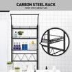 3-Tier Steel Freestanding Bathroom Rack Shelves Over Toilet Washer Dryer Shelf Laundry Storage