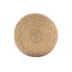 Ava Round Jute Pouf NATURAL