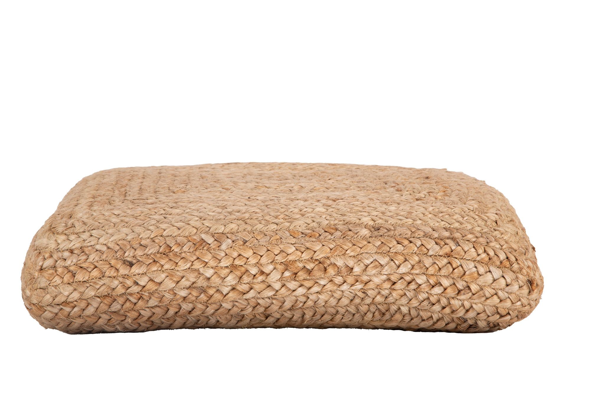 Ava Jute Pouf NATURAL