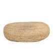 Ava Round Jute Pouf NATURAL 26x7