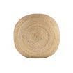 Ava Round Jute Pouf NATURAL 26x7