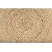 Ava Round Jute Pouf NATURAL 26x7