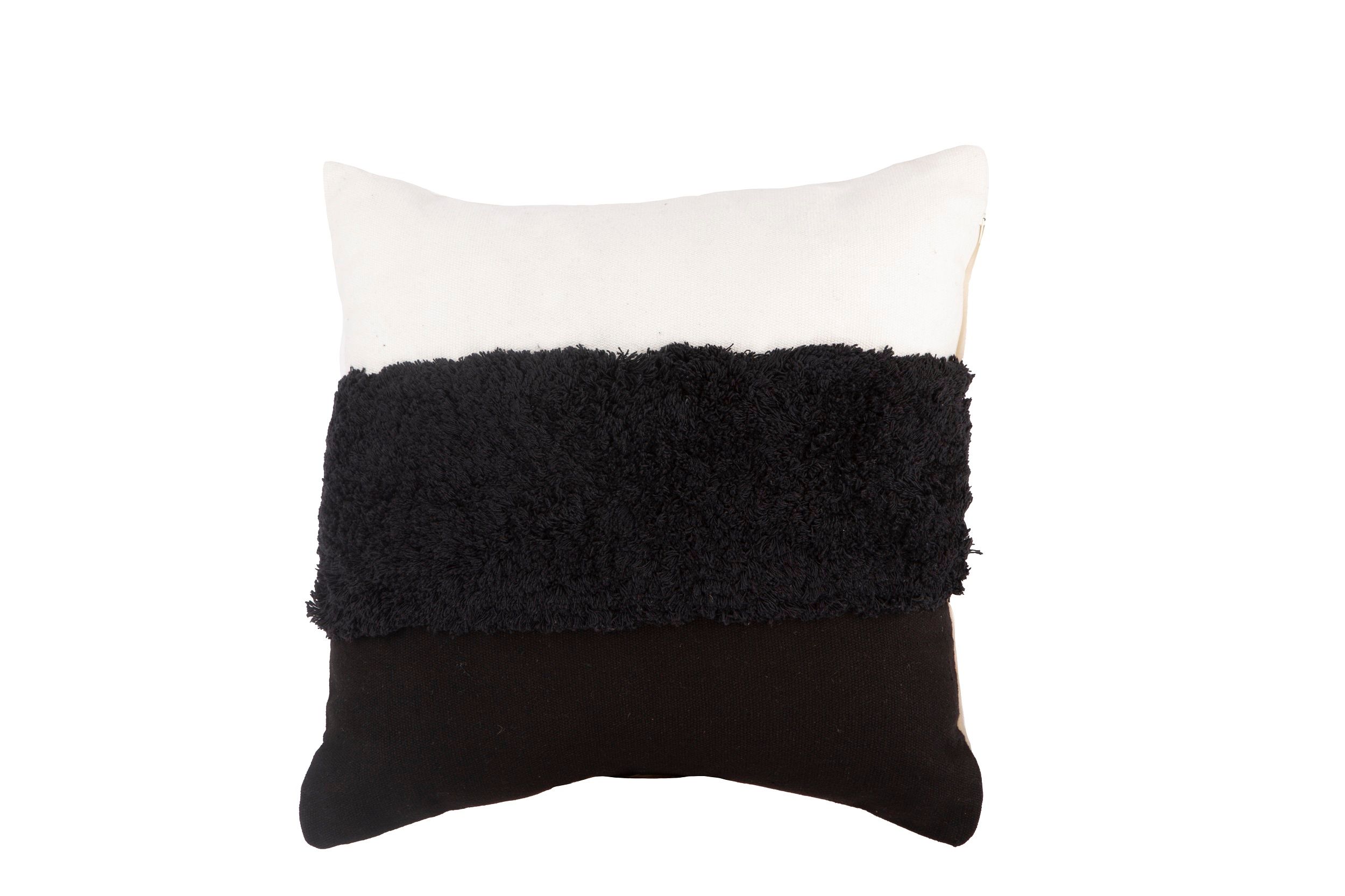 Ava Cushions Set of 2 BLK / WHT