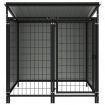 Outdoor Dog Kennel 133x133x113 cm