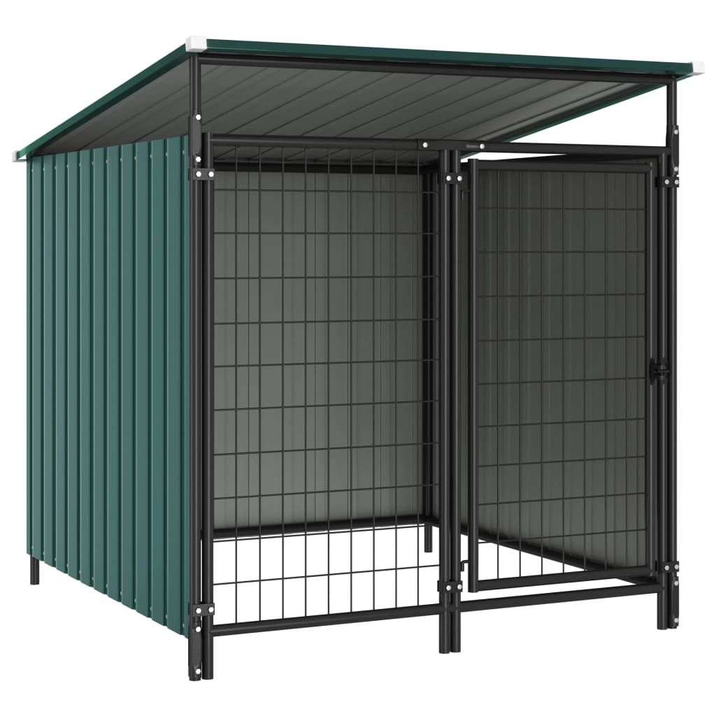 Outdoor Dog Kennel 133x133x113 cm