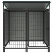 Outdoor Dog Kennel 133x133x113 cm