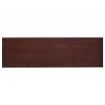 TV Cabinet Classical Brown 100x30x45 cm Solid Mahogany Wood