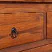 TV Cabinet 110x35x40 cm Solid Teak Wood