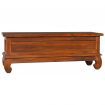 TV Cabinet 110x35x40 cm Solid Teak Wood