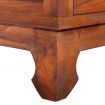 TV Cabinet 110x35x40 cm Solid Teak Wood