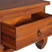 TV Cabinet 110x35x40 cm Solid Teak Wood