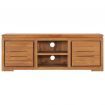 TV Cabinet 110x30x40 cm Solid Teak Wood