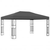 Gazebo 3x4 m Anthracite Fabric
