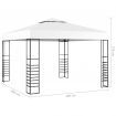 Garden Marquee 3x3 m White