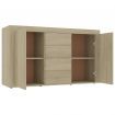 Sideboard Sonoma Oak 120x36x69 cm Chipboard