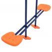 Swing Set with Gymnastic Rings and 4 Seats Steel