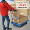 Heavy Duty 100 Kg Industrial Foldable Platform Trolley Hand Truck Foldable Cart