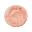 Pet Bed Cat Dog Donut Nest Calming XL Pink X-Large