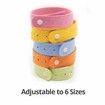 Mosquito Bracelet for Adults (10 Pack) - Mosquito Bands for Kids and Travel - DEET Free Insect and Bug Bracelets Made with Natural Plant Based Ingredients