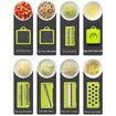 Vegetable Cutter Kitchen Accessories  Slicer Fruit Cutter Potato Peeler Carrot Cheese Grater Vegetable Slicer