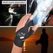 LED Flashlight Glove Outdoor Fishing Gloves  for Repairing Cars Night Running Fishing Camping Hiking in Dark Place (1 Pair)