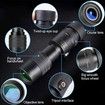 Super Telephoto Zoom Monoculars - 4K 10-300X40Mm Waterproof and Anti-Fog Night Vision