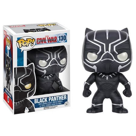 Marvel Civil War Action Figure - Black Panther Multi-colored 3.75 inches