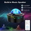 2021 Star Projector Night Light Projector with LED Galaxy Ocean Wave Projector Bluetooth Music Speaker