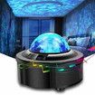 2021 Star Projector Night Light Projector with LED Galaxy Ocean Wave Projector Bluetooth Music Speaker