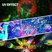 Laser Lights Music Activated 128 Patterns USB power 8-Eyes Stage Laser Projector Light with Remote Control