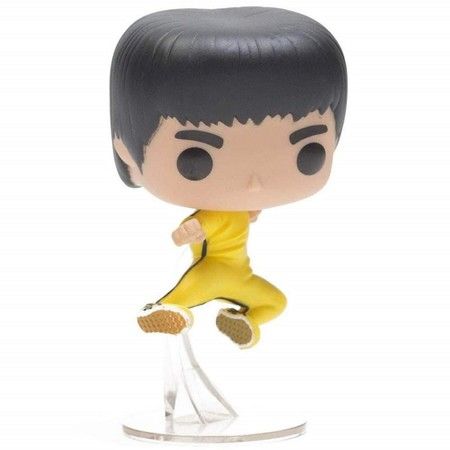 Pop Movie Star Jumping Bruce Lee Collectible Figurer