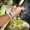 Mosquito Insect & Bug Repellent Wristband Waterproof, Outdoor Pest Repeller Bracelet w/Natural Essential Oils (WHITE)