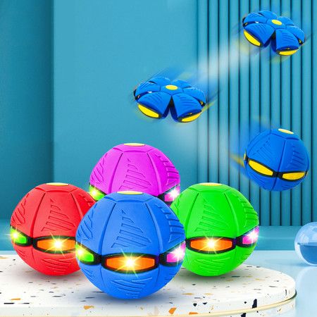 UFO Flying Throw Disc Ball with 3 LIGHTS