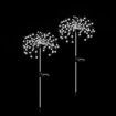 2x Solar Firework String Lights Garden Feature LED Light Sensor Night Lamp Cold White