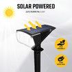 4x 40 LED Solar Powered Garden Lights Outdoor Security Sensor Spotlight